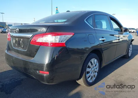 2015 Nissan Sentra Sv из США, поврежденный, VIN 3N1AB7AP4FL690918